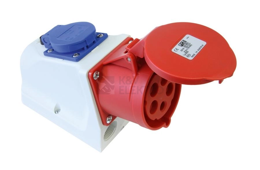 Obrázek produktu ZASUVKA 16A/3P 230V IP44 9213-6F 0