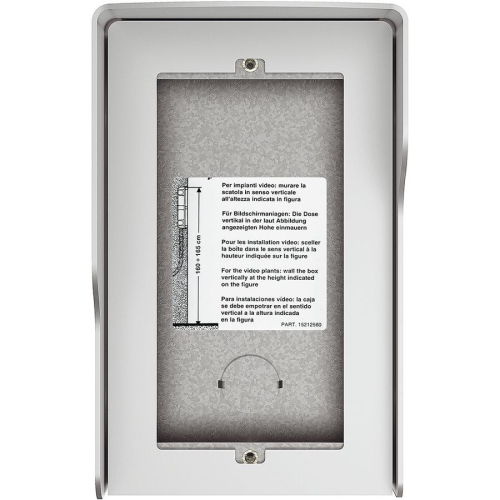 Bticino Sfera povrchová instalační krabice 2M se stříškou proti dešti 350621