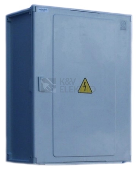 Obrázek produktu Elektroměrový rozvaděč prázdný DCK ER2/NV-7-C/220 šedý 05004300 0