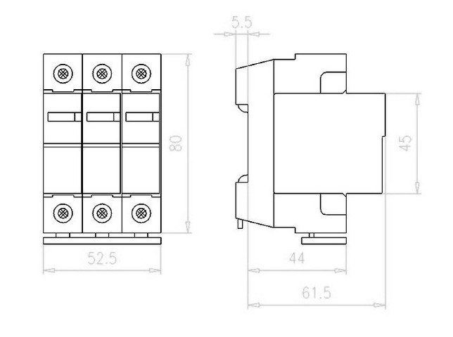 Svodič přepětí EATON SPCT2-280/3 167595
