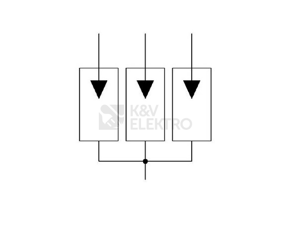 Obrázek produktu Svodič přepětí EATON SPCT2-280/3 167595 2