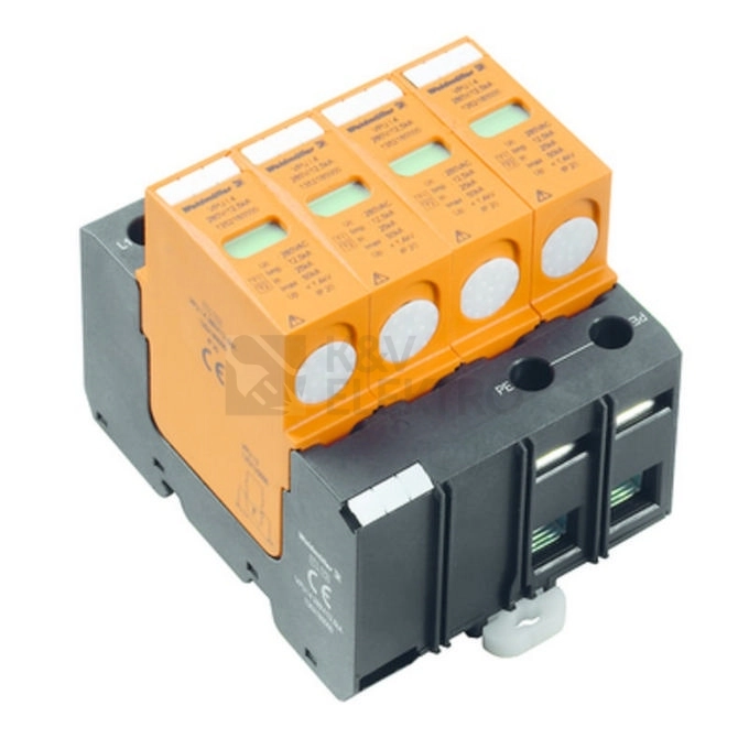 Obrázek produktu Svodič přepětí Weidmüller VPU I 4 280V/12,5kA 0