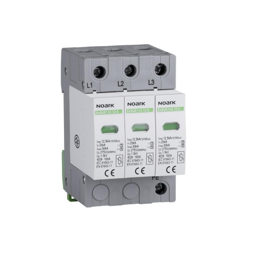 Svodič přepětí NOARK Ex9UE1+2 12.5 3P 275 AC B+C 103338