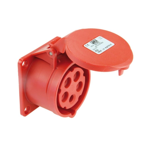 Zásuvka vestavná PCE 325-6TT 32A/5P/400V IP44