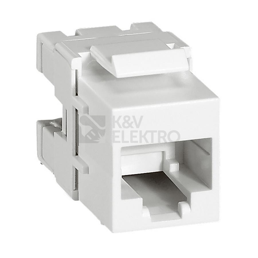 Obrázek produktu Legrand Linkeo konektor keystone RJ45 Cat.6 UTP bílá 632705 0