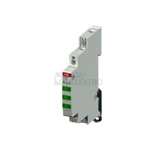 KONTROLKA E219 LED 415-230V AC ZELENA