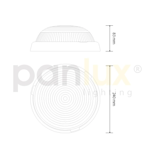 LED svítidlo Panlux LADY matné 8W IP44 teplá bílá 3000K PN31100001 (obrázek 10)