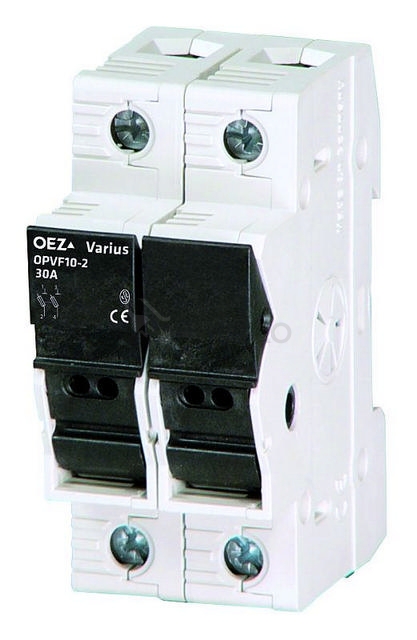 Obrázek produktu  Pojistkový držák OEZ OPVF10-2 10x38 2P 1000VDC 0