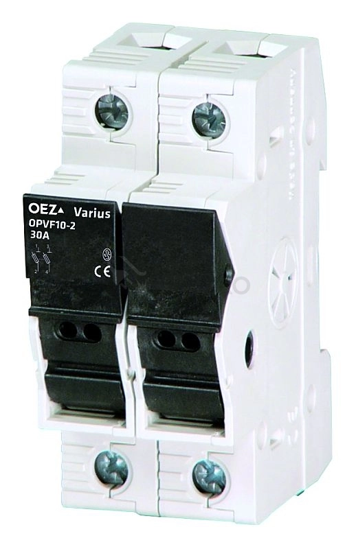 Obrázek produktu Pojistkový držák OEZ OPVF10-2 10x38 2P 1000VDC 0