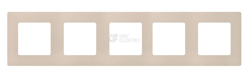 Obrázek produktu Legrand Niloé pětirámeček béžová 665015 0