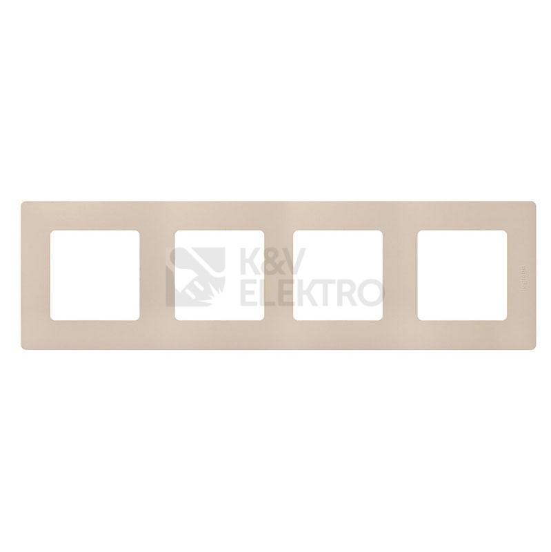Obrázek produktu Legrand Niloé čtyřrámeček béžová 665014 0