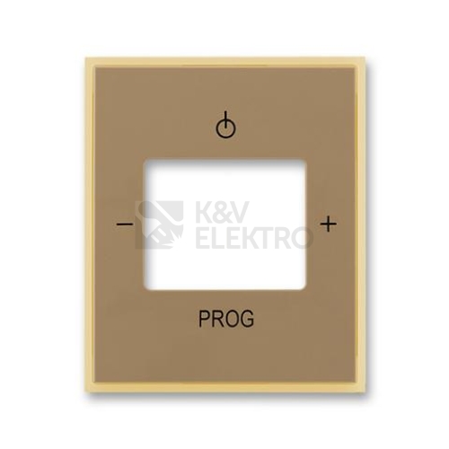 ABB Element,Time kryt zesilovače s tunerem FM kávová/led. opálová 3299E-A40200 25