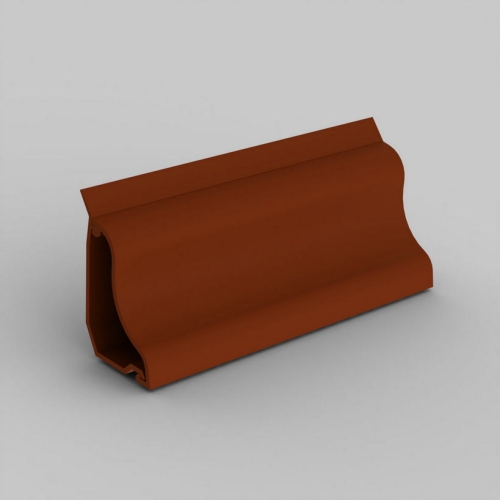 Podlahová lišta KOPOS LP 35 TD 2m tmavé dřevo