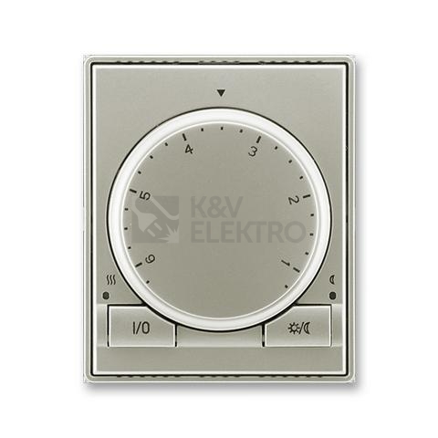 Obrázek produktu ABB Time, Time Arbo termostat otočný 3292E-A10101 32 starostříbrná 0