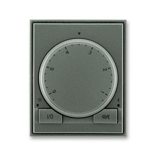 Levně ABB Time, Time Arbo termostat otočný 3292E-A10101 34 antracitová