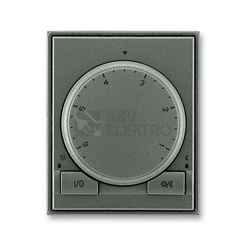 Obrázek produktu ABB Time, Time Arbo termostat otočný 3292E-A10101 34 antracitová 0