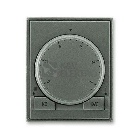 Obrázek produktu ABB Time, Time Arbo termostat otočný 3292E-A10101 34 antracitová 0