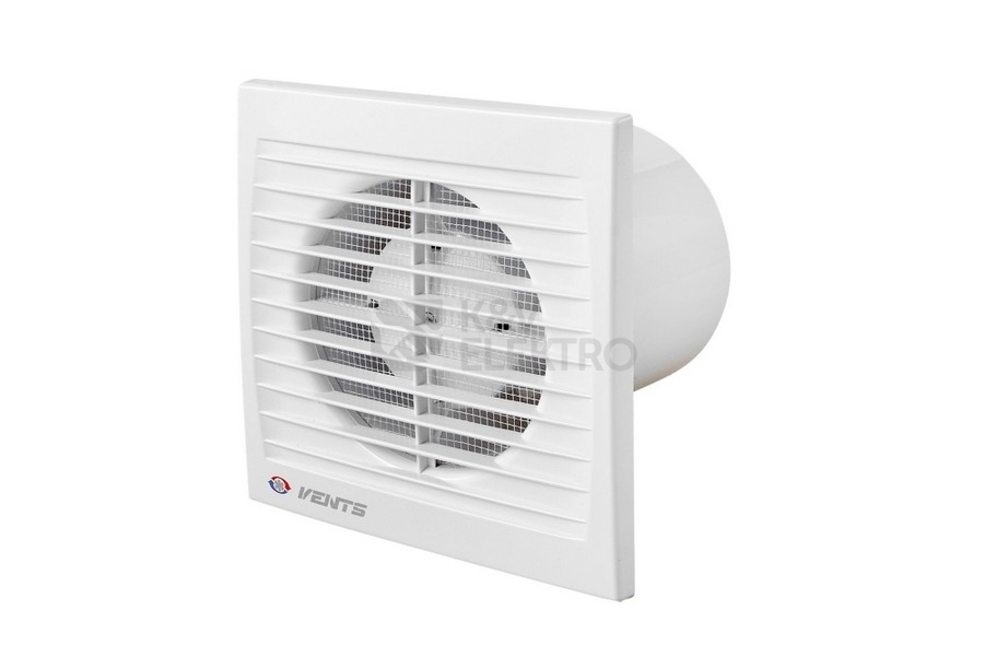 Obrázek produktu Axiální koupelnový ventilátor s časovým doběhem VENTS 100 STH s hygrostatem 1009003 0