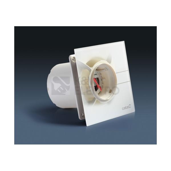 Obrázek produktu Axiální koupelnový ventilátor CATA e100 G se skleněným panelem 1