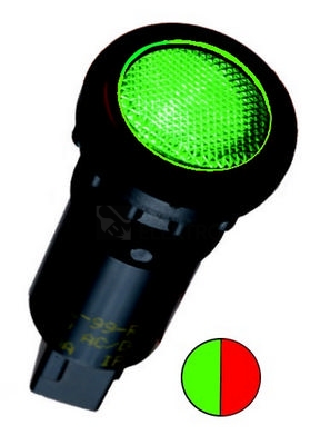 Obrázek produktu Kontrolka zelená/rudá blikající ELECO CSL-99 G/RF P60 230VAC 0