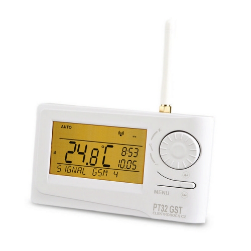 GSM termostat ELEKTROBOCK s modulem PT32 GST