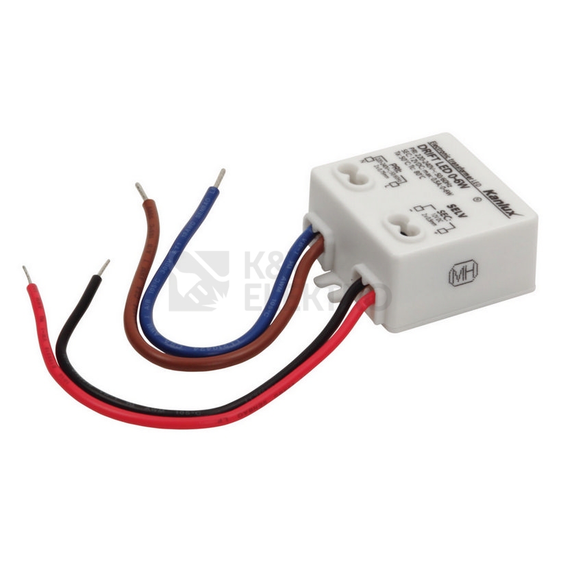 Obrázek produktu  Transformátor elektronický Kanlux DRIFT LED 0-6W 12VDC 18040 0