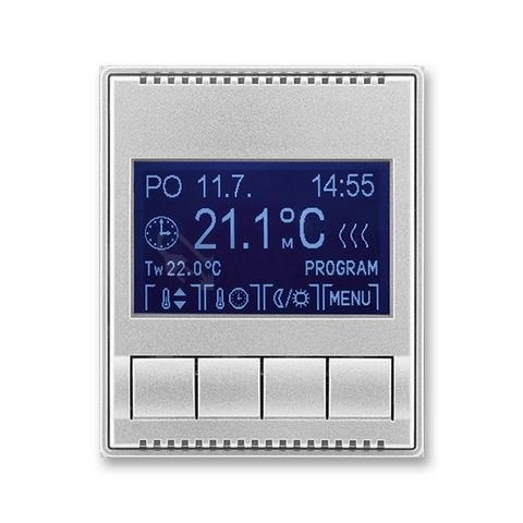 Obrázek produktu ABB Time, Time Arbo termostat pokojový titanová 3292E-A10301 08 programovatelný 0