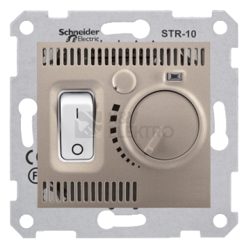 Schneider Electric Sedna termostat prostorový titan SDN6000168