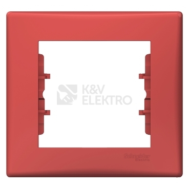 Obrázek produktu Schneider Electric Sedna rámeček červená SDN5800141 0
