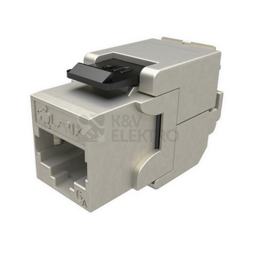  Konektor keystone Solarix SXKJ-10G-STP-BK-SA Cat.6A STP RJ45