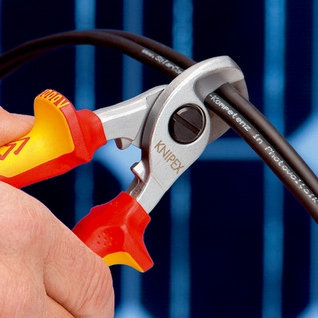Kabelové nůžky Knipex 95 16 165 do VDE 1000V 165mm do průměru 15mm nebo 50mm2 (obrázek 4)