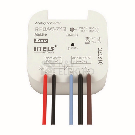 Obrázek produktu Bezdrátový přijímač INELS ELKO EP RFDAC-71B 0