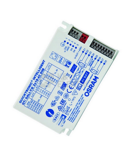 Obrázek produktu Elektronický předřadník OSRAM QTI DALI-T/E 2X18-42/220-240DIM 0