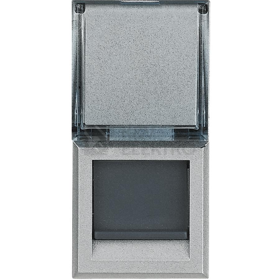 Obrázek produktu Bticino Axolute zásuvka RJ45 Cat.6 UTP 1 modul hliník HC4279C6 0