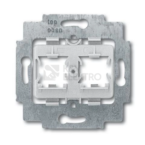 Obrázek produktu ABB třmen se soklem 1820 (1753-0-8057) 2CKA001753A8057 pro 2x modul Panduit Mini-Com 0