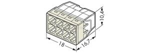 Obrázek produktu Svorka WAGO Compact 2273-208 8x2,5 1