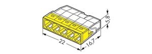 Obrázek produktu Svorka WAGO Compact 2273-205 5x2,5 1