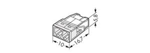 Obrázek produktu Svorka WAGO Compact 2273-202 2x2,5 1