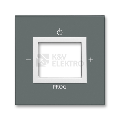 ABB Neo kryt zesilovače s tunerem FM grafitová/ledová bílá 3299M-A40200 61