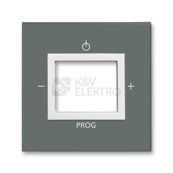 Obrázek produktu ABB Neo kryt zesilovače s tunerem FM grafitová/ledová bílá 3299M-A40200 61 0