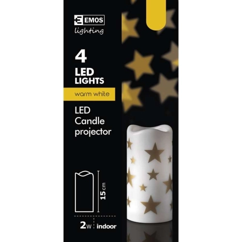 LED vánoční projektor EMOS DCPW03 ZY2309 hvězdičky vnitřní použití 3xAAA nebo USB (obrázek 4)