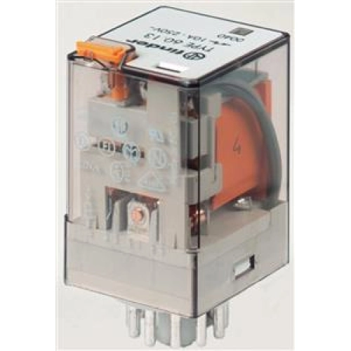 Spínací relé paticové Finder 3P (třířadé) 10A 24VAC 60.13.8.024.0040