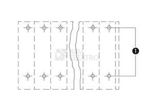 Obrázek produktu SVORKOVNICE 16POL. SEDA 5MM 736-108 2