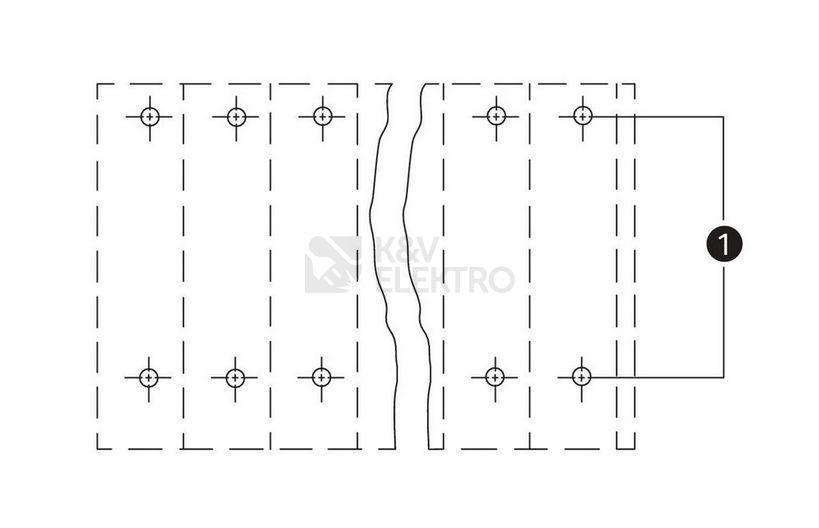 Obrázek produktu SVORKOVNICE 16POL. SEDA 5MM 736-108 3
