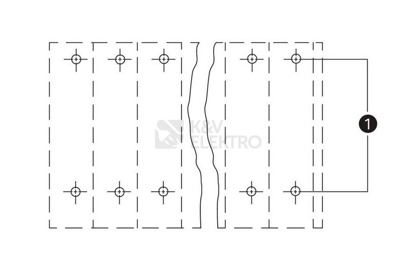 Obrázek produktu SVORKOVNICE 16POL. SEDA 5MM 736-108 3