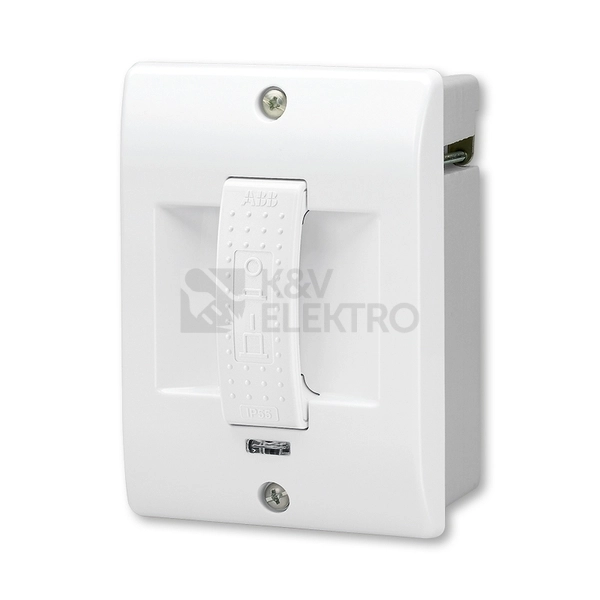 Obrázek produktu ABB vypínač PRESSTO zapuštěný bílá/bílá 3536N-C03252 11 0