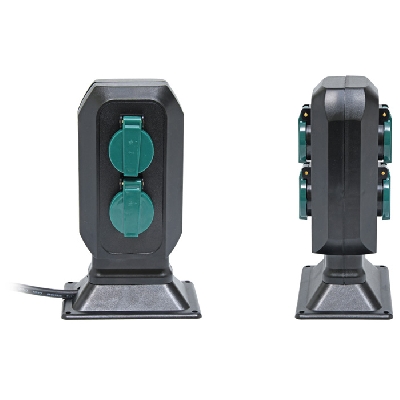 Venkovní zásuvkový sloupek Ecolite UFON 4 XHWS-F03 4x zásuvka IP44