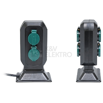 Obrázek produktu Venkovní zásuvkový sloupek Ecolite UFON 4 XHWS-F03 4x zásuvka IP44 1