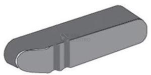 Obrázek produktu Rukojeť neuzamykatelná černá OHBS9/1 /1SCA108689R1001/ 0