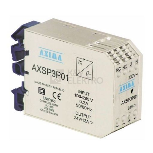 Spínaný napájecí zdroj pro nabíjení baterií 27,6V/1,3A AXIMA AXSP3P01N